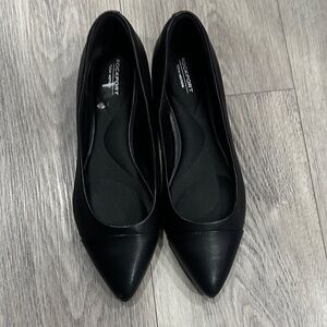 Rockport Women's Sleek Black Loafers